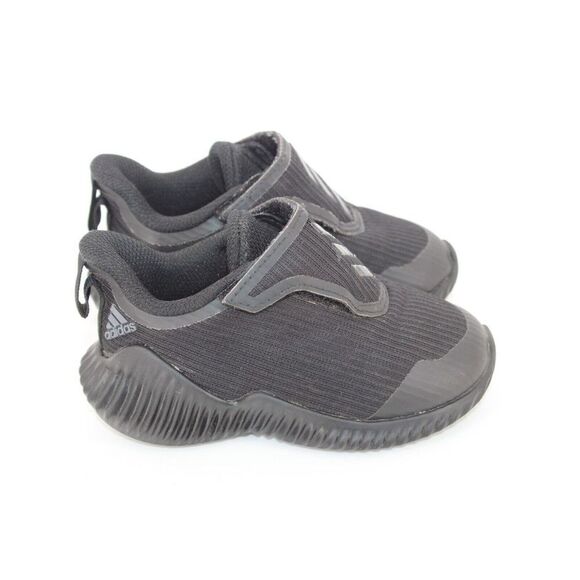 adidas FortaRun AC I Black Grey TD Infant 6C Shoes Sneakers EF0147 - Picture 6 of 11